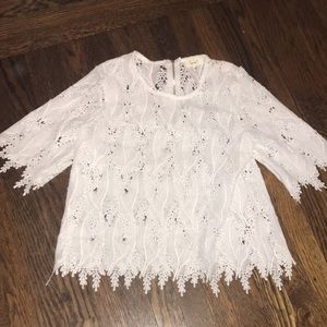 women’s lace love j blouse